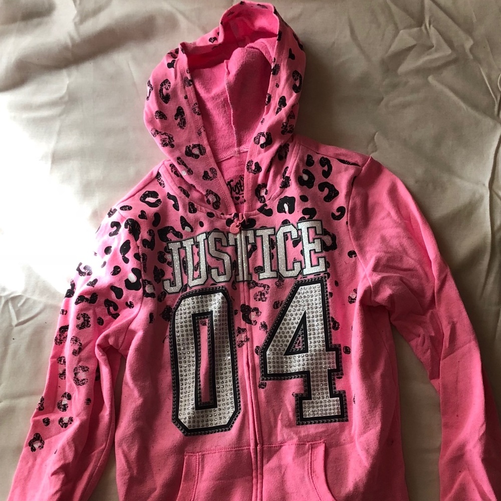 Pink Justice Sweater